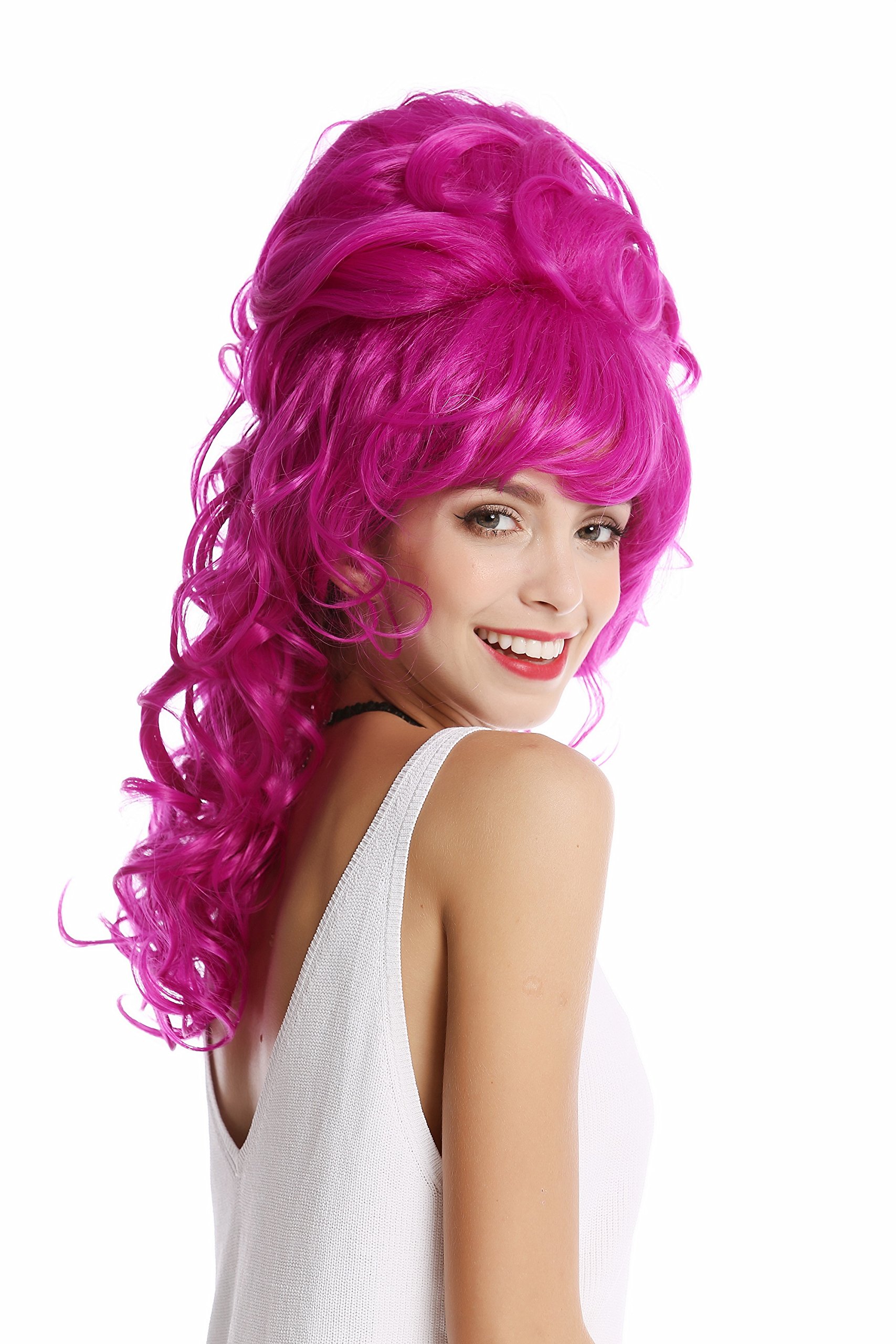 wig-me-up-gf-w2418-137-damenper-cke-beehive-turmfrisur-rot-50-cm image 6