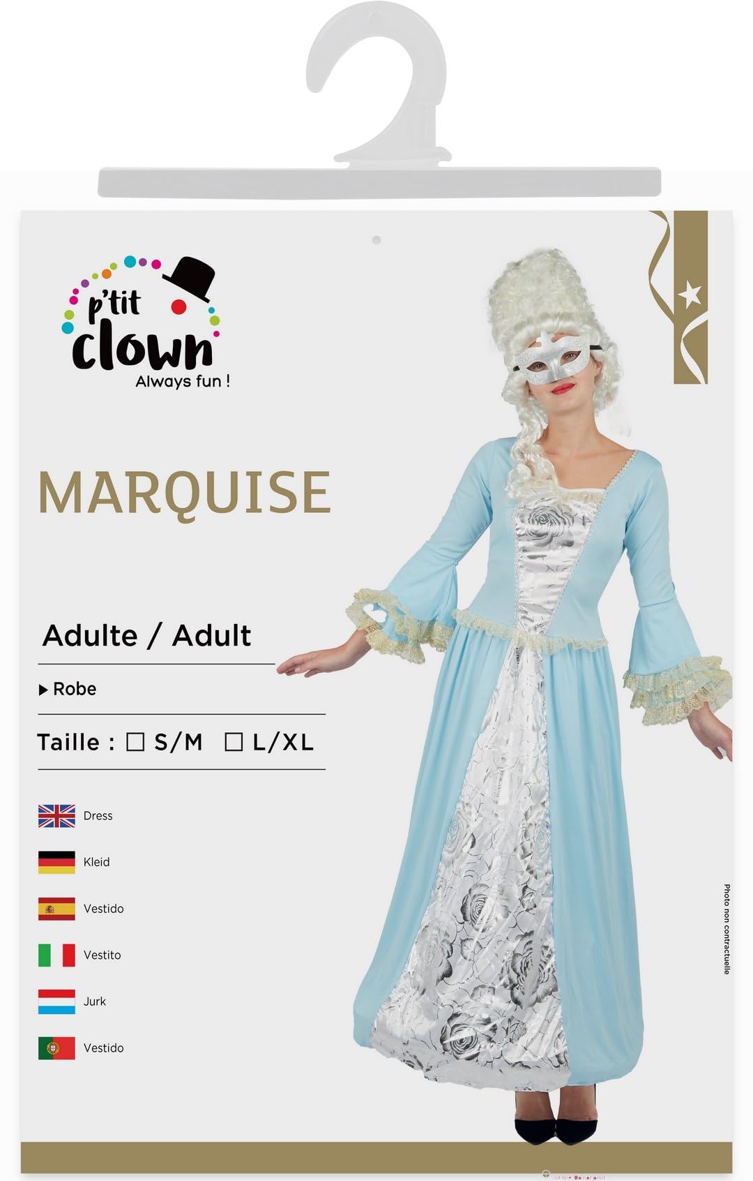 p-tit-clown-marquise-kost-m-damen-barock-rokoko-blau-l-xl image 5