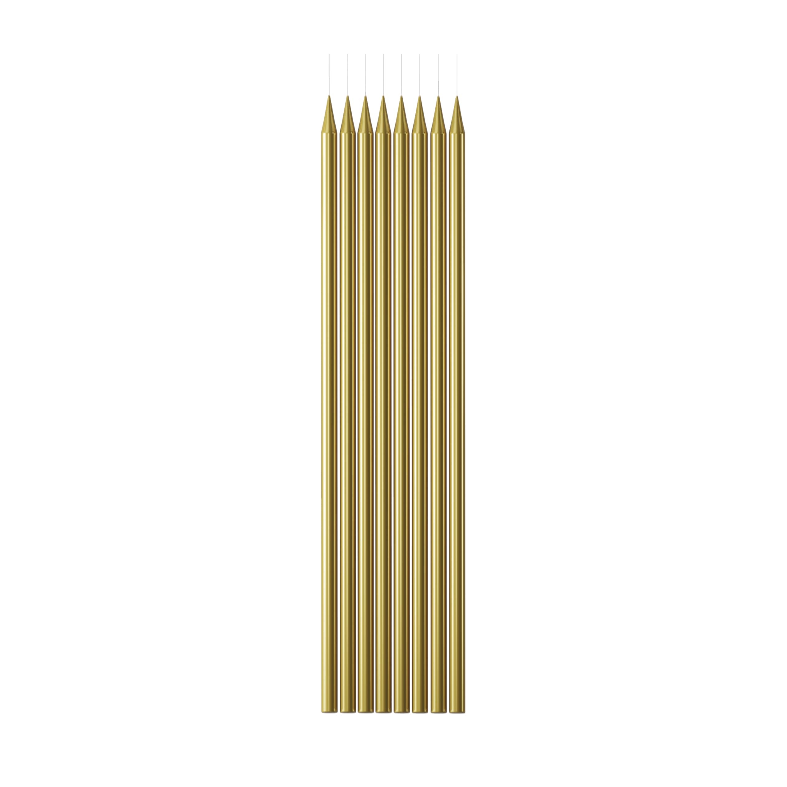 p-tit-clown-re22719-tortendeko-set-24-gro-e-kerzen-gold-15-3-cm image 1