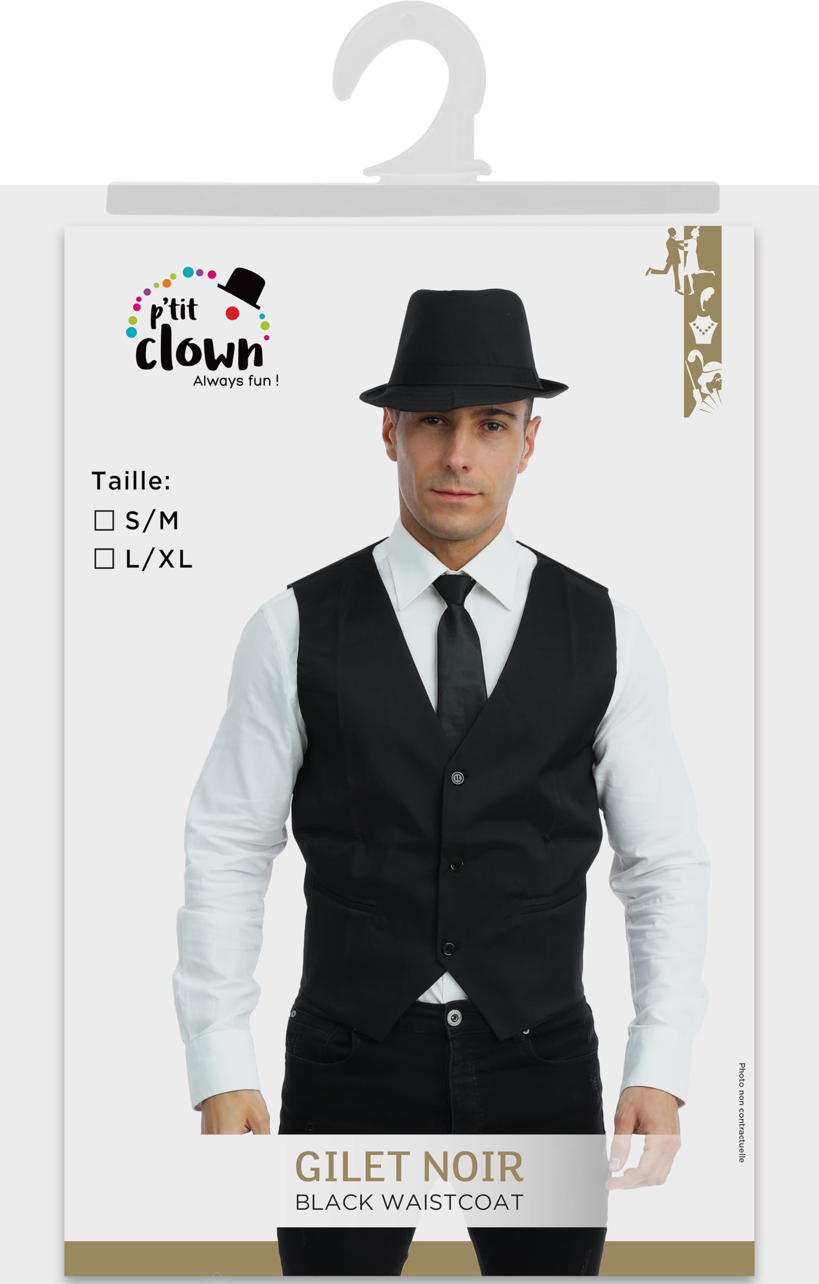 p-tit-clown-gangster-jacke-herren-schwarz-kost-mjacke image 5