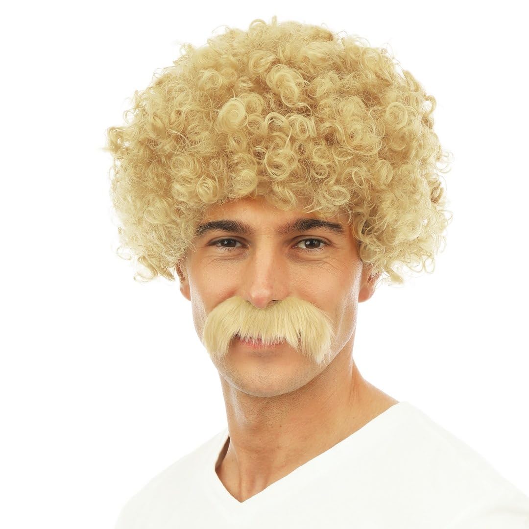 ptit-clown-lucien-per-cke-lockig-kurz-mit-schnurrbart-herren image 2
