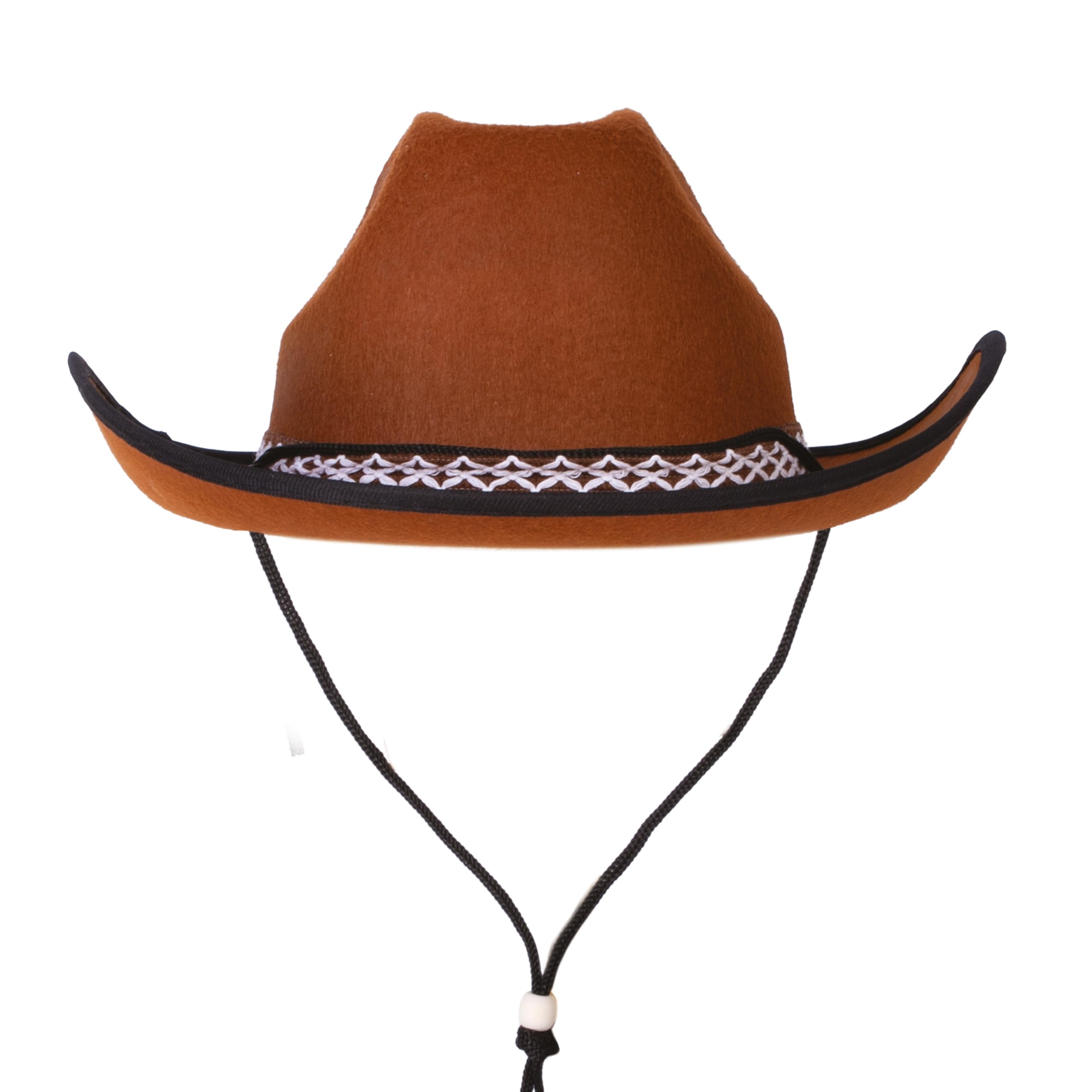 p-tit-clown-11235-filzhut-cowboy-kinder-braun-30x39-cm image 2