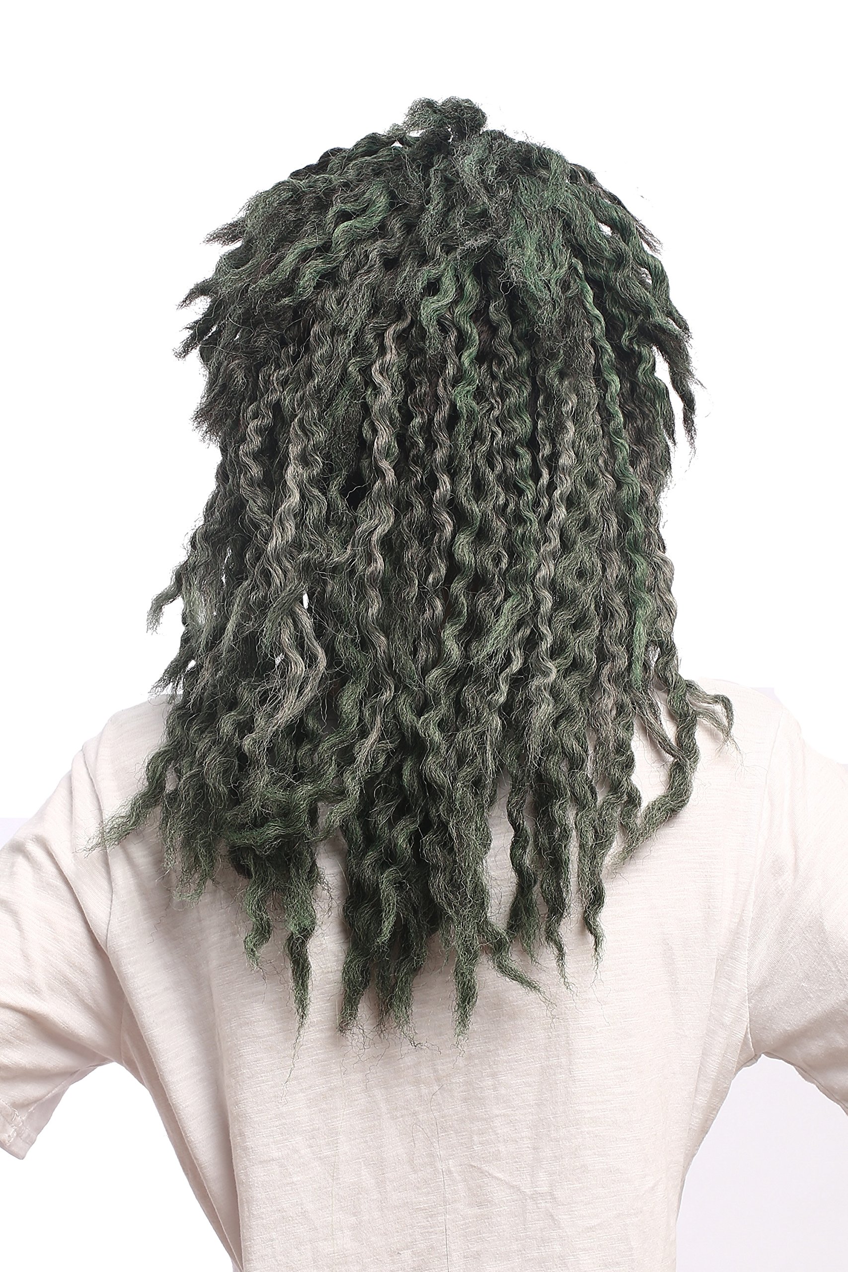 wig-me-up-90889-afro-per-cke-neptun-nixe-meerjungfrau-grau-gr-n-braun-mix image 4
