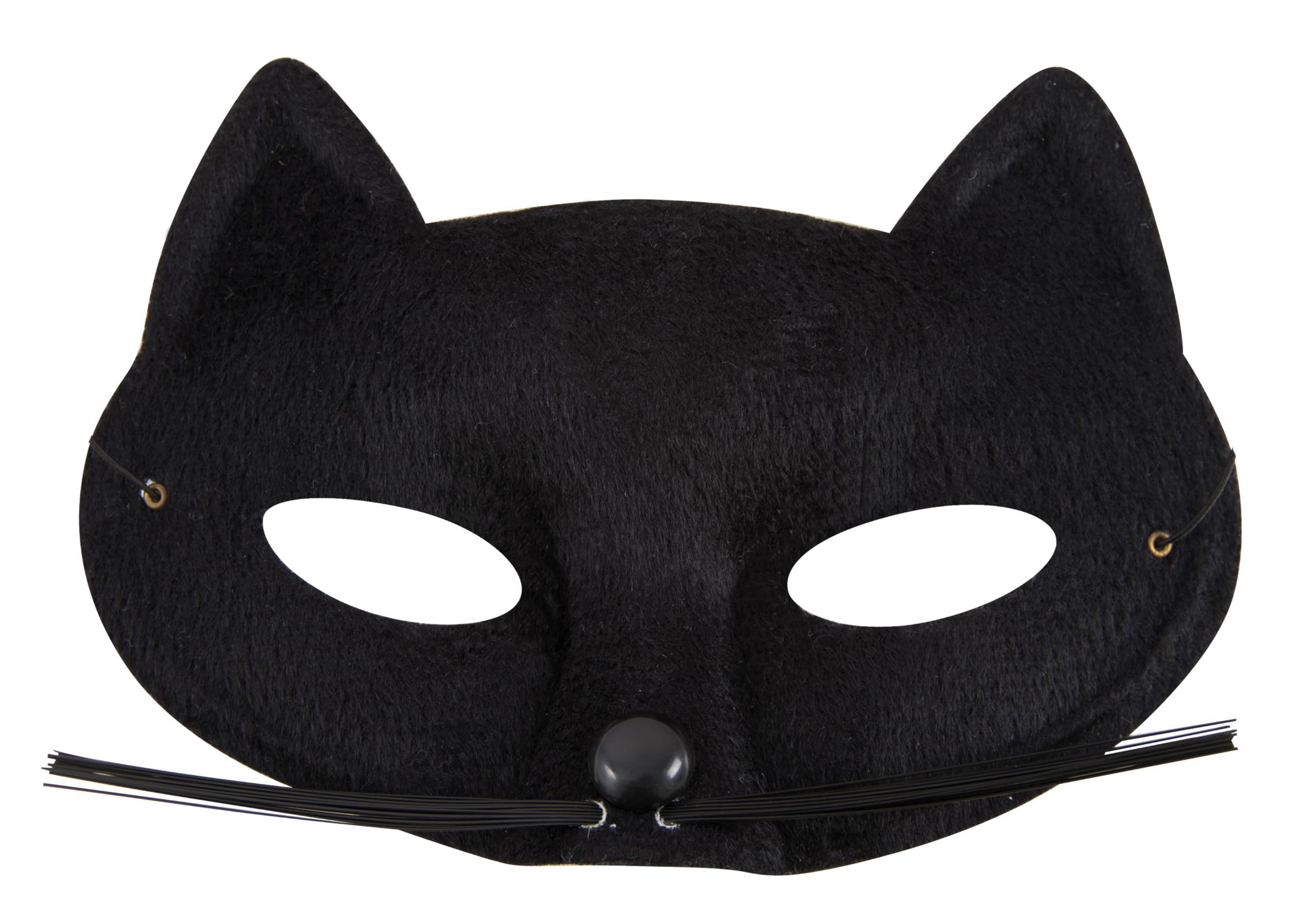 p-tit-clown-katzen-maske-schwarz-aus-stoff-venezianischer-wolf-f-r-erwachsene image 1