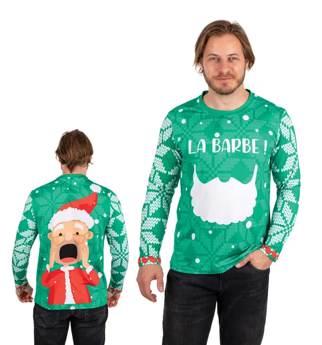 p-tit-clown-weihnachts-t-shirt-la-barbe-f-r-erwachsene image 1