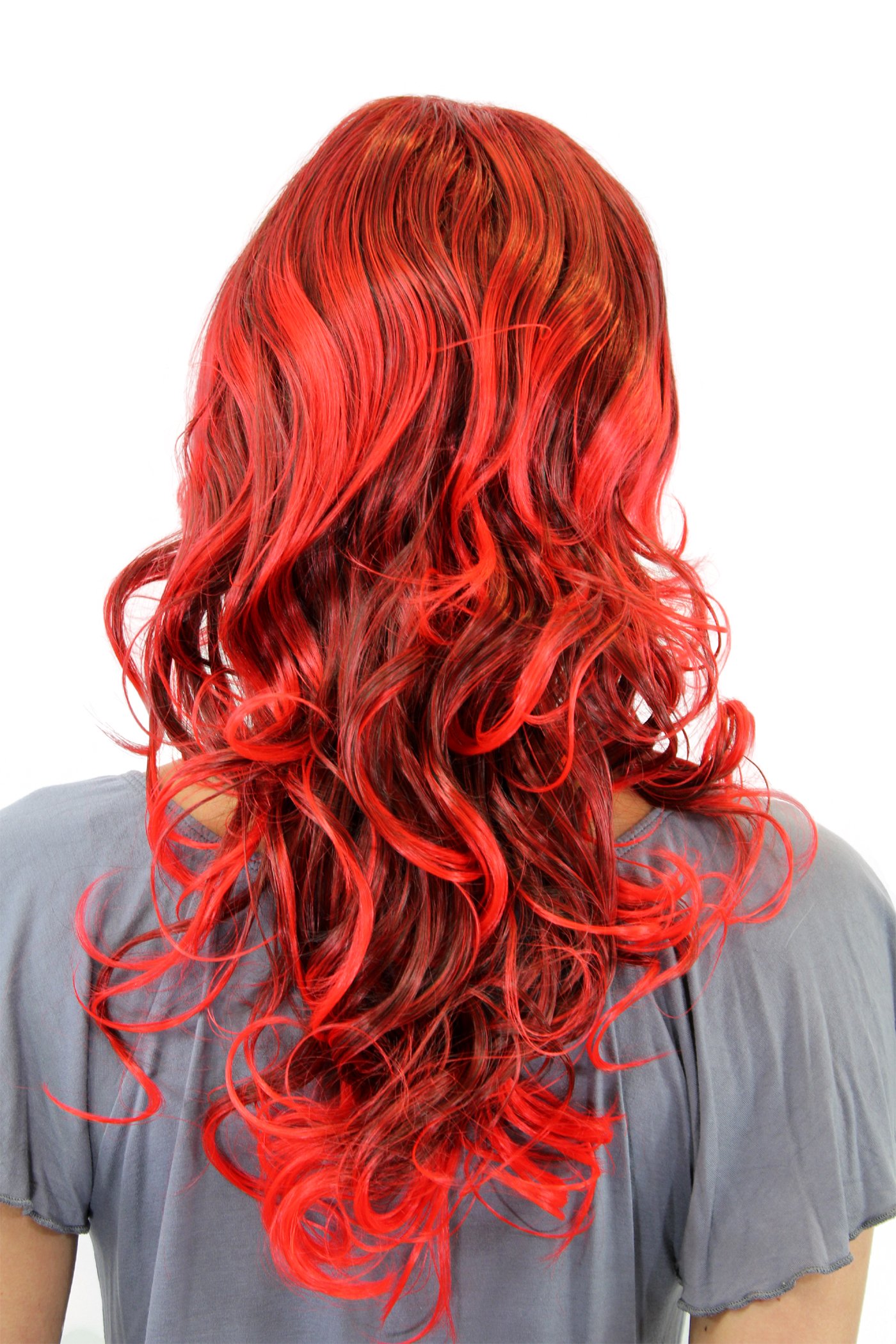 wig-me-up-gfw1043-6ttf2316-damenper-cke-rot-gelockt-wet-look-55-cm image 1
