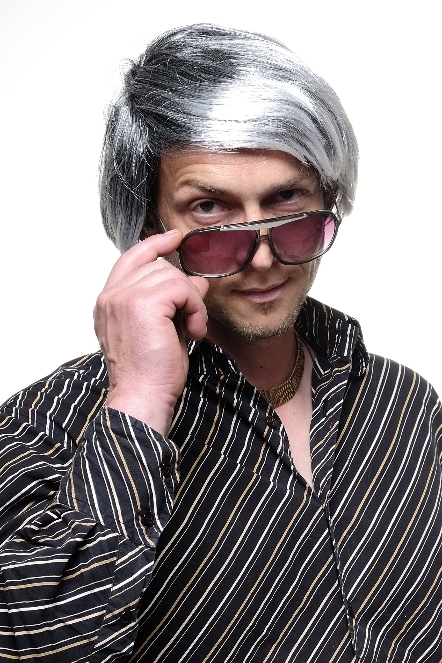wig-me-up-68875-p103-309a-herrenper-cke-schwarz-silbergrau-schlagerstar image 5