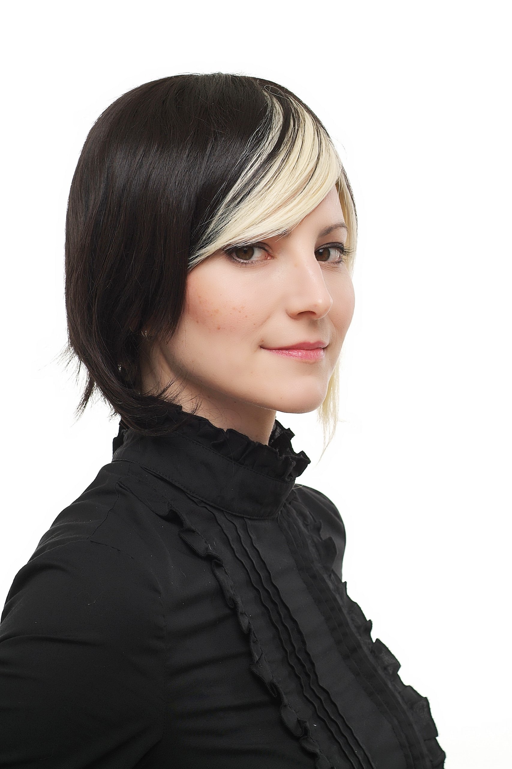 wig-me-up-1241-damenper-cke-braun-blond-mittelscheitel-kurz-bis-lang image 2