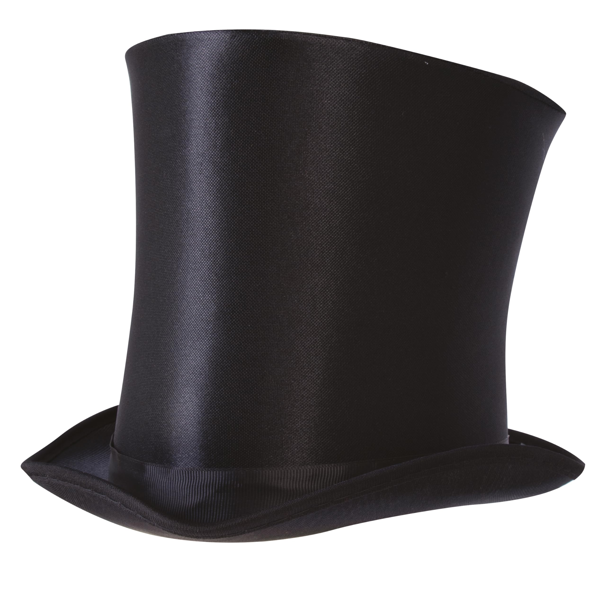 ptit-clown-zylinder-satin-schwarz-erwachsene-hut image 2