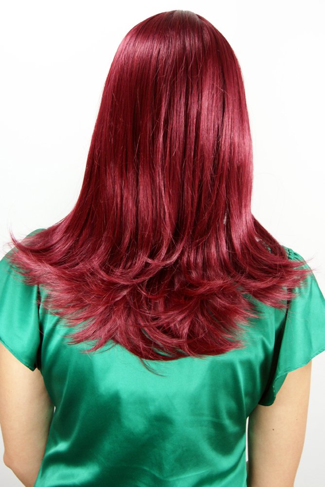 wig-me-up-3218-39-damen-per-cke-aubergine-rot-50-cm-mit-seitenscheitel image 4