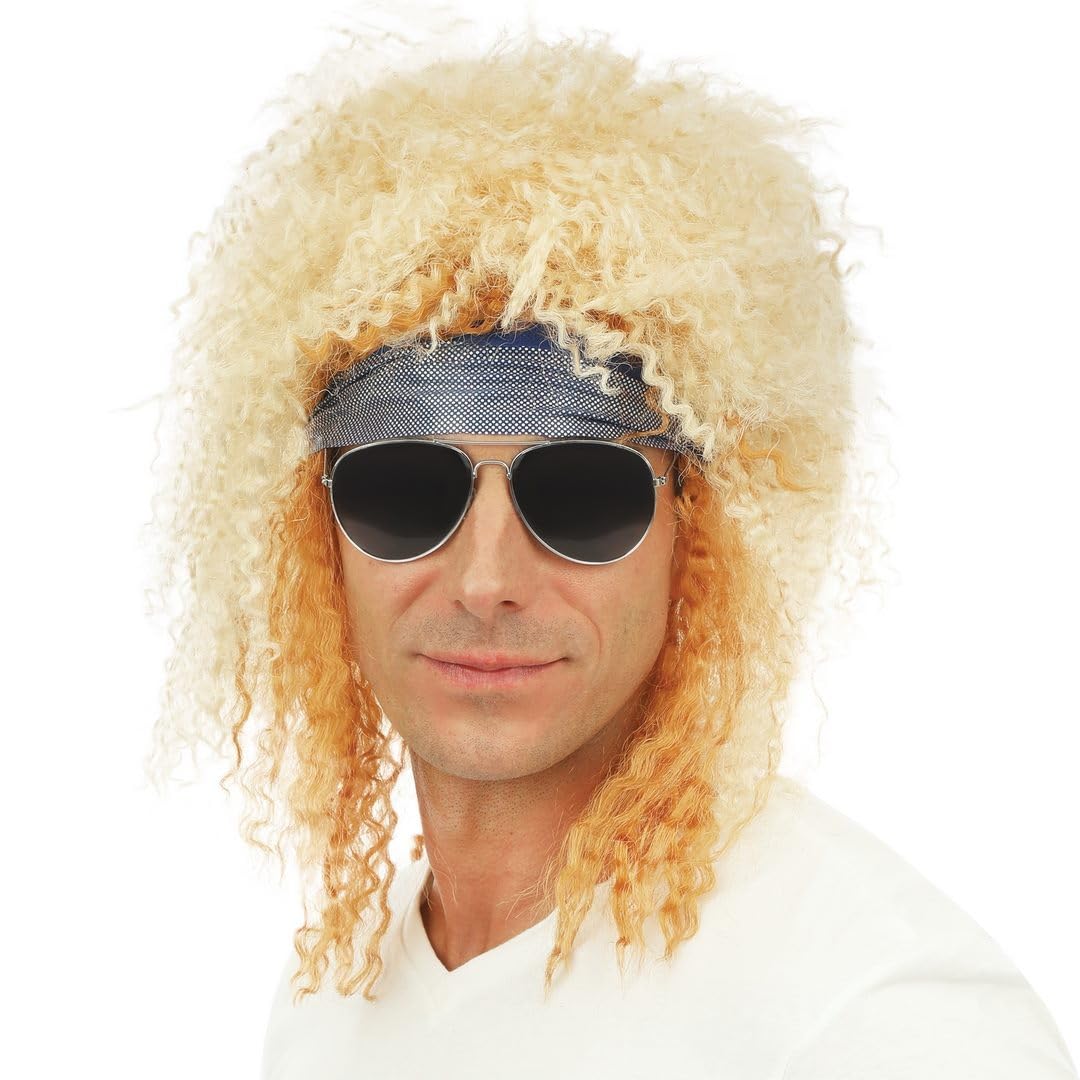 ptit-clown-23750-rockerper-cke-f-r-erwachsene-blond-mit-stirnband image 1