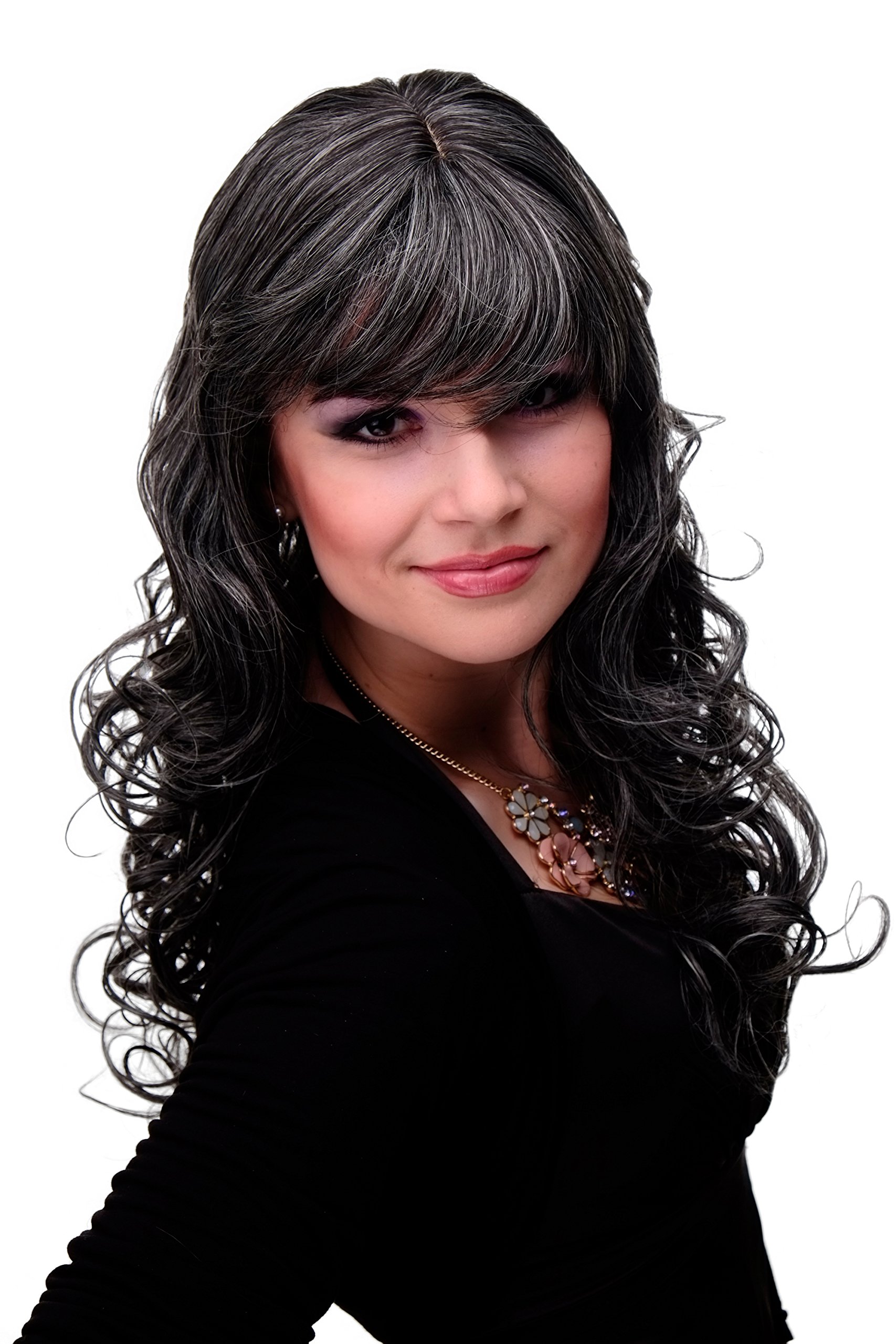 wig-me-up-m-103-2t33-damenper-cke-braun-mix-60-cm-mit-pony image 8