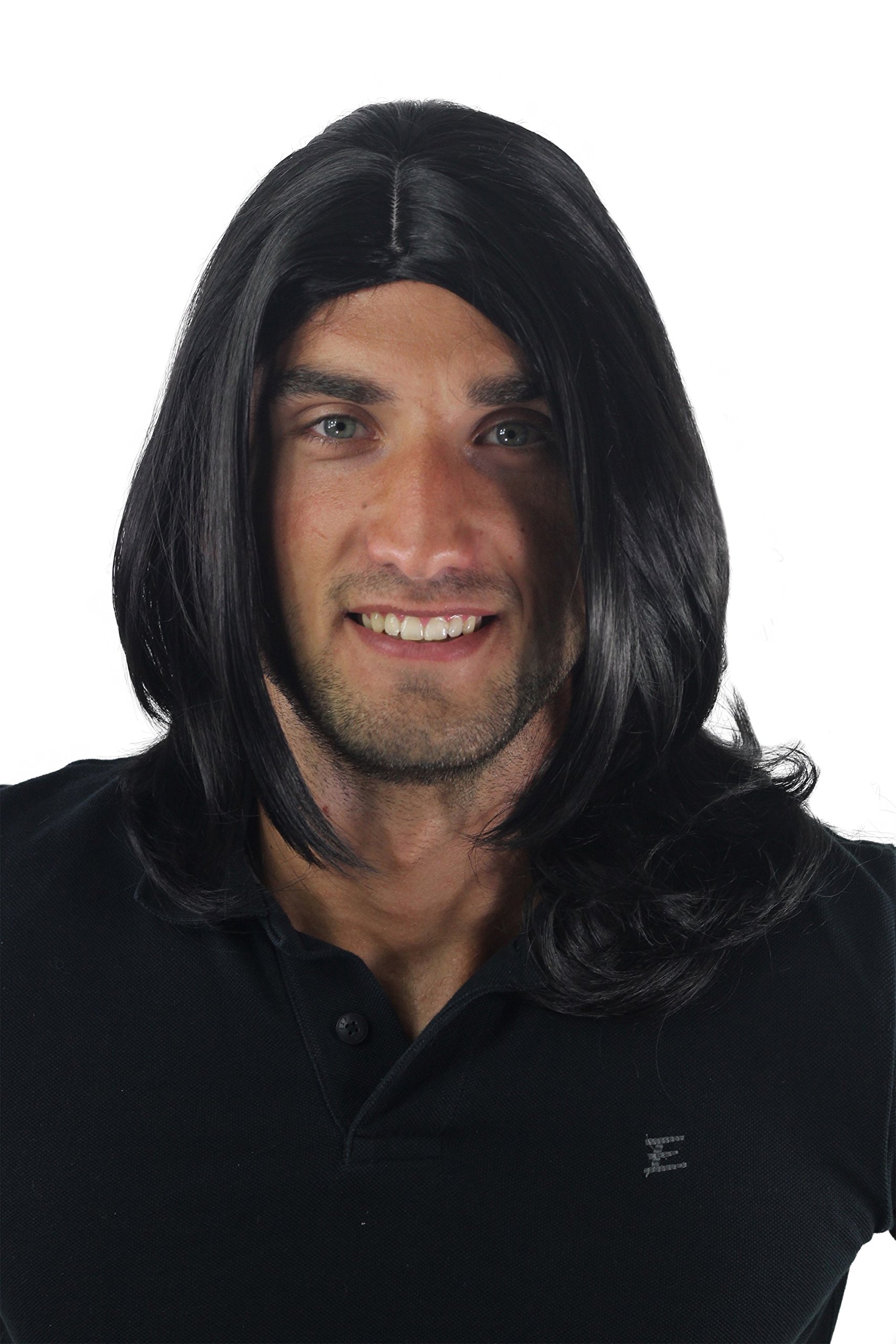 wig-me-up-gfw891-1b-herrenper-cke-lang-schwarz-mit-mittelscheitel-rockstar image 1