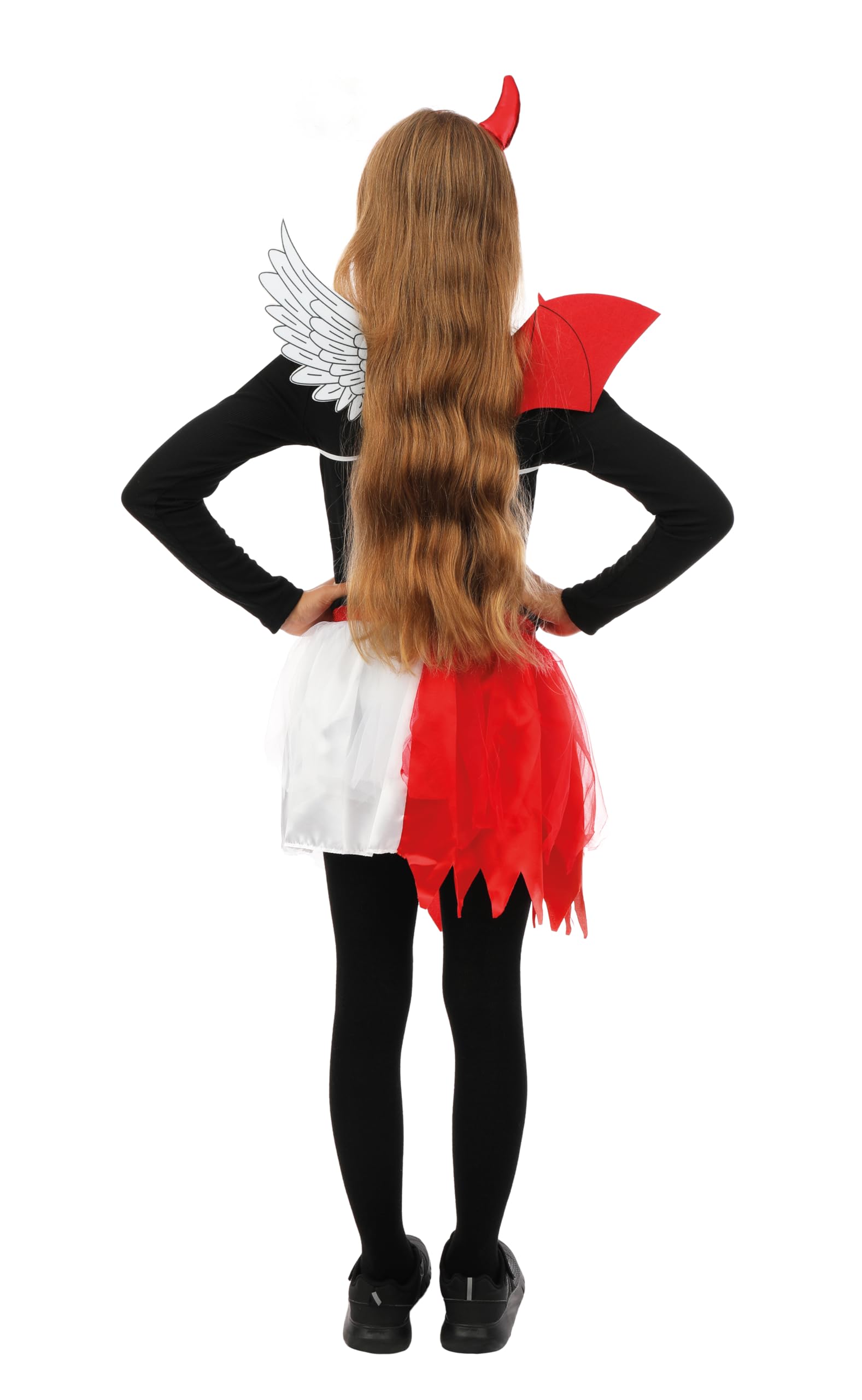 p-tit-clown-23042-tutu-set-engel-oder-d-mon-kinder-einheitsgr-e image 3