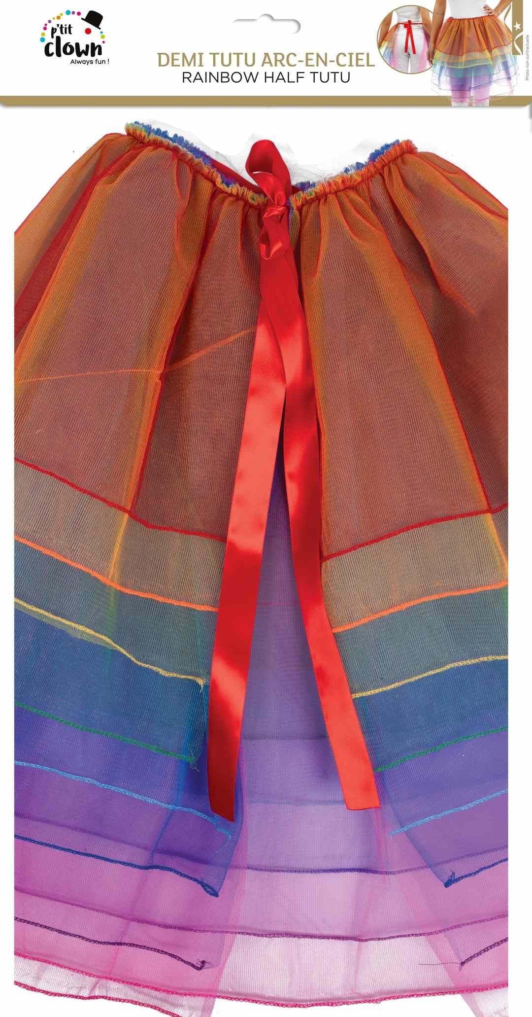 ptit-clown-23262-erwachsenenkost-m-regenbogen-one-size image 4