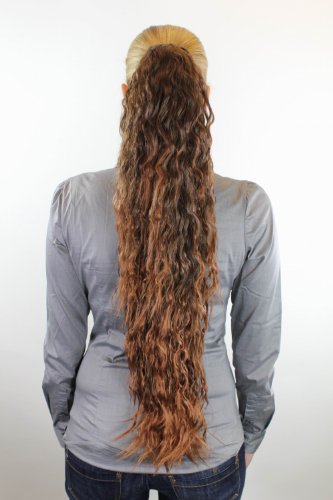 wig-me-up-n838-2t30-pferdeschwanz-haarteil-braun-gelockt-75-cm image 4