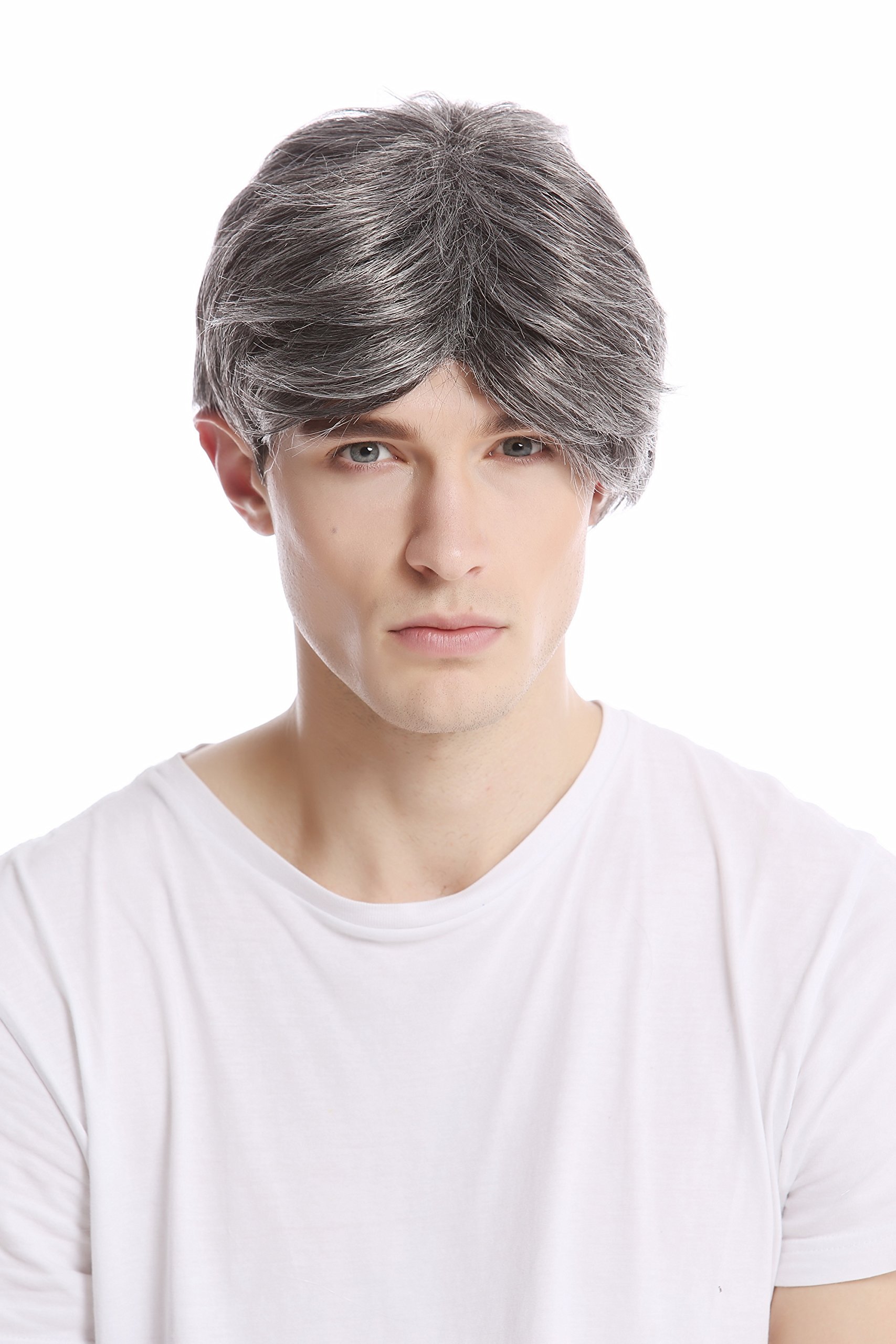 wig-me-up-gfw967-44-herrenper-cke-kurz-mit-scheitel-dunkelgrau-schwarz image 2