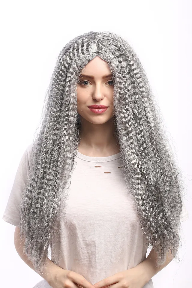 wig-me-up-86625-p103-309-damen-per-cke-hexe-grau-schwarz-lang-60-cm image 1