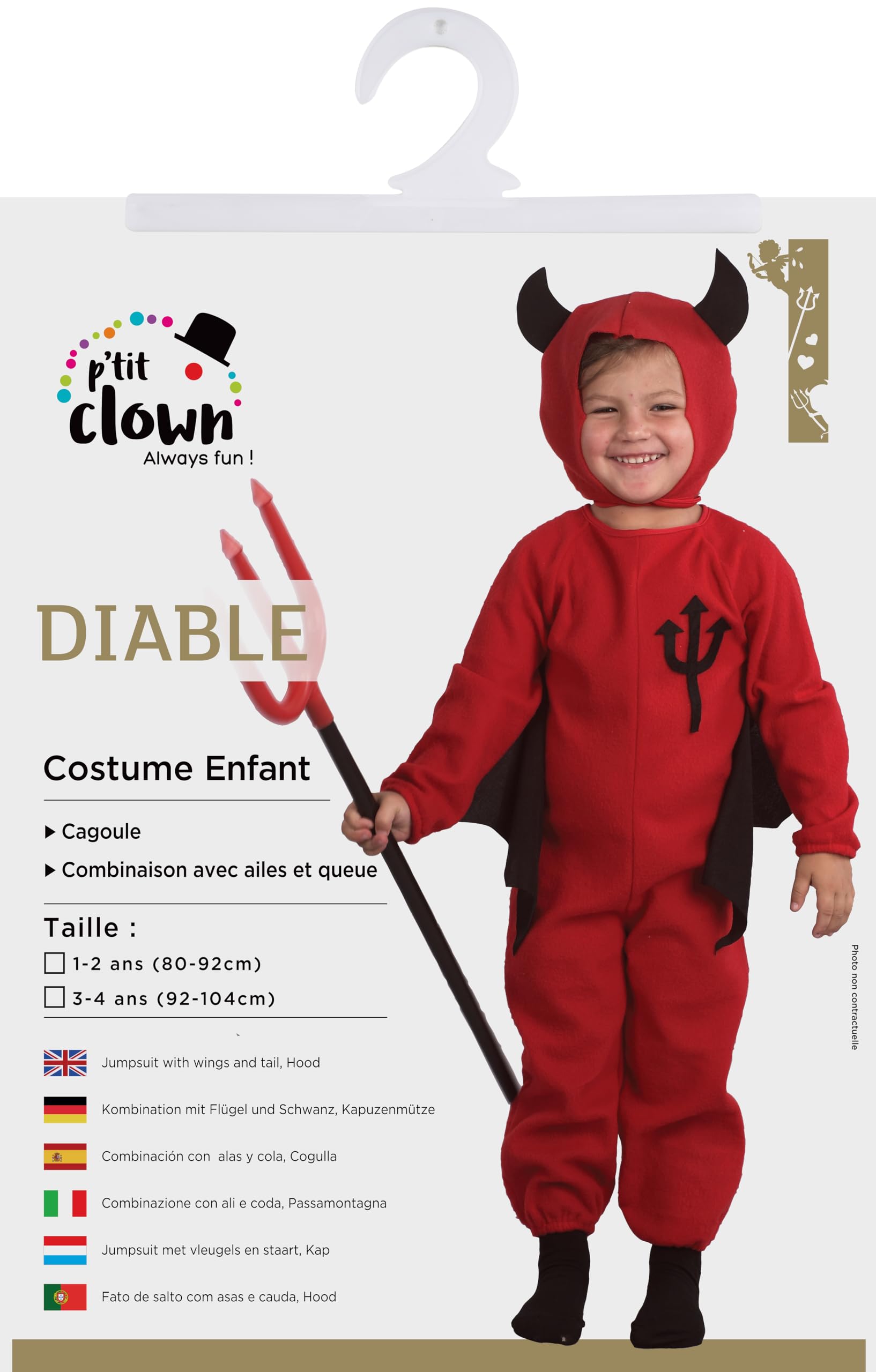 p-tit-clown-baby-teufel-kost-m-rot-neugeborene image 2
