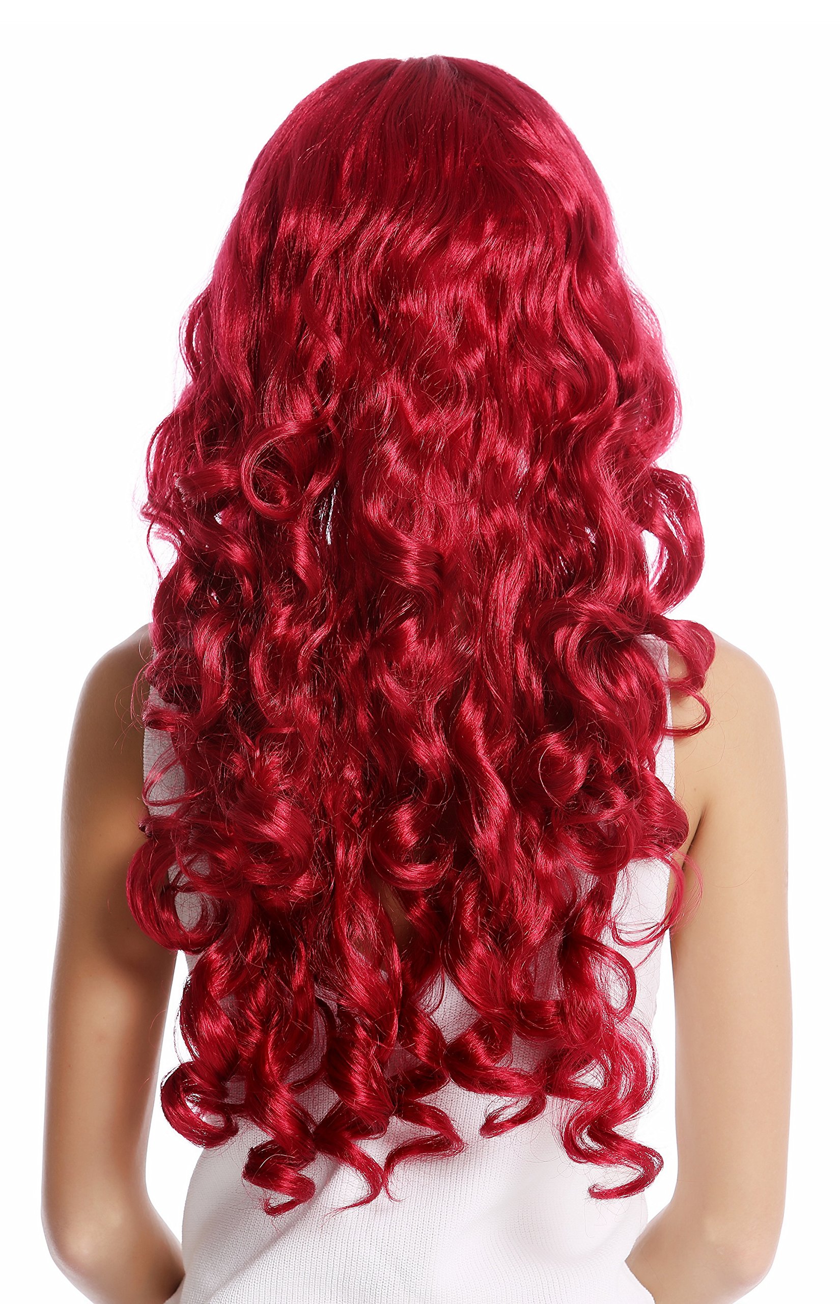 wig-me-up-0082-za13a-per-cke-damen-dunkelrot-lang-lockig-volumin-s-mit-pony image 3