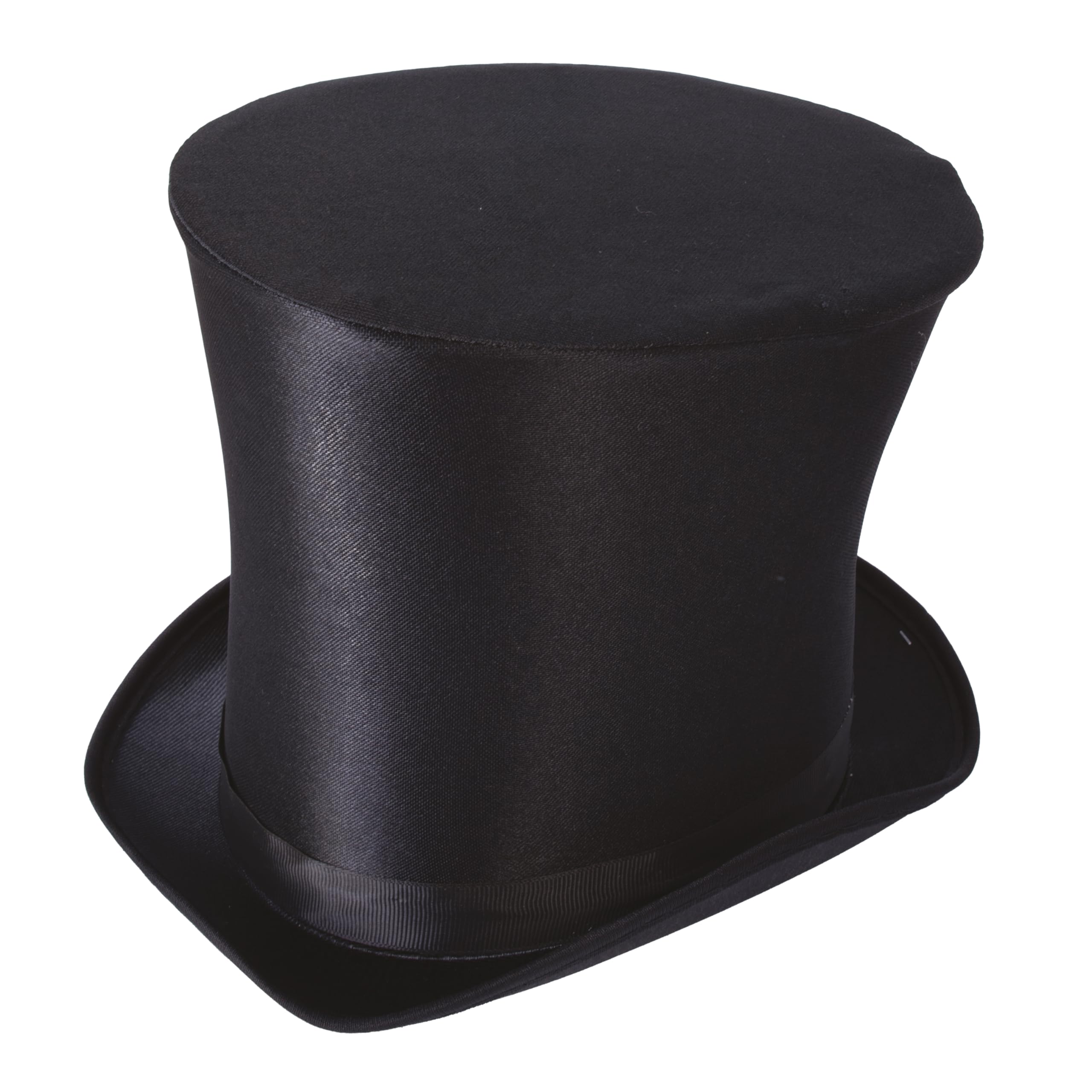 ptit-clown-zylinder-satin-schwarz-erwachsene-hut image 3