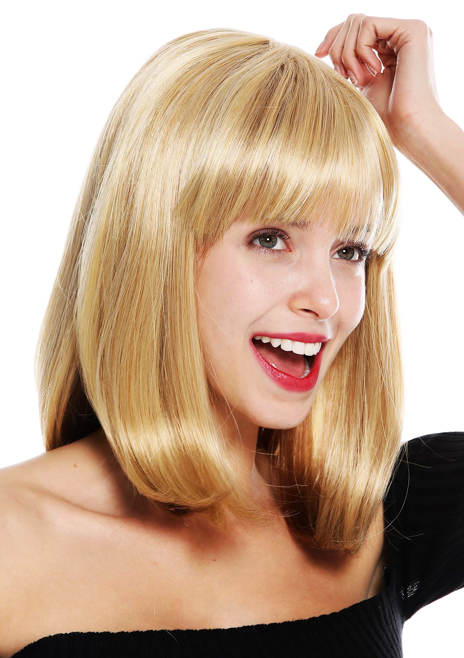 wig-me-up-5019-51-damen-per-cke-halblang-wetlook-grau-50-cm image 8