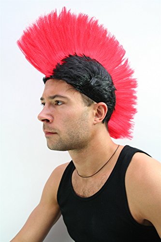 wig-me-up-lm-420-p103-pc13-punk-per-cke-mohawk-irokese-schwarz-rot image 4
