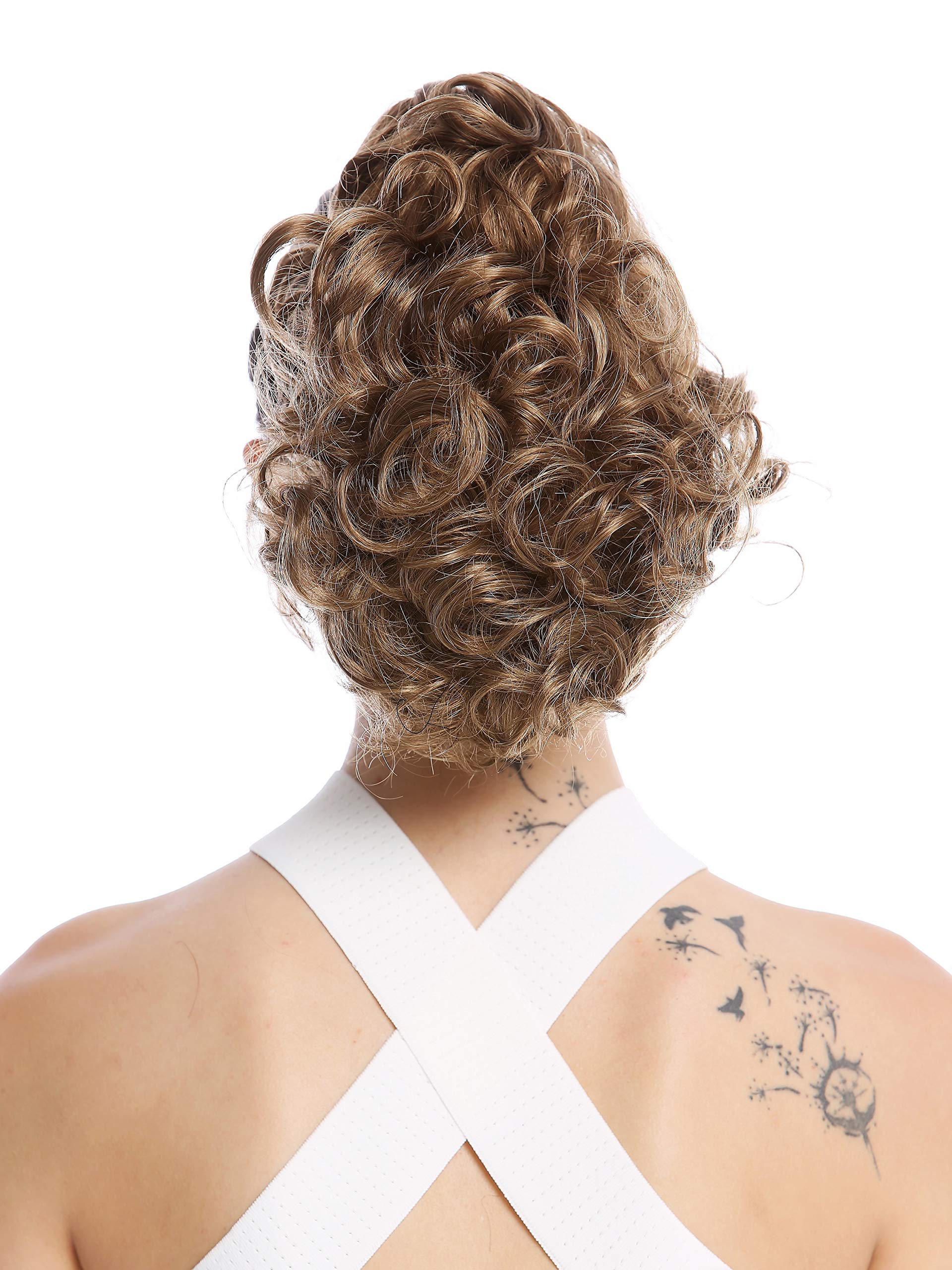 wig-me-up-mkb-22-v-14-haarteil-pferdeschwanz-kurz-lockig-goldbraun-25-cm image 1