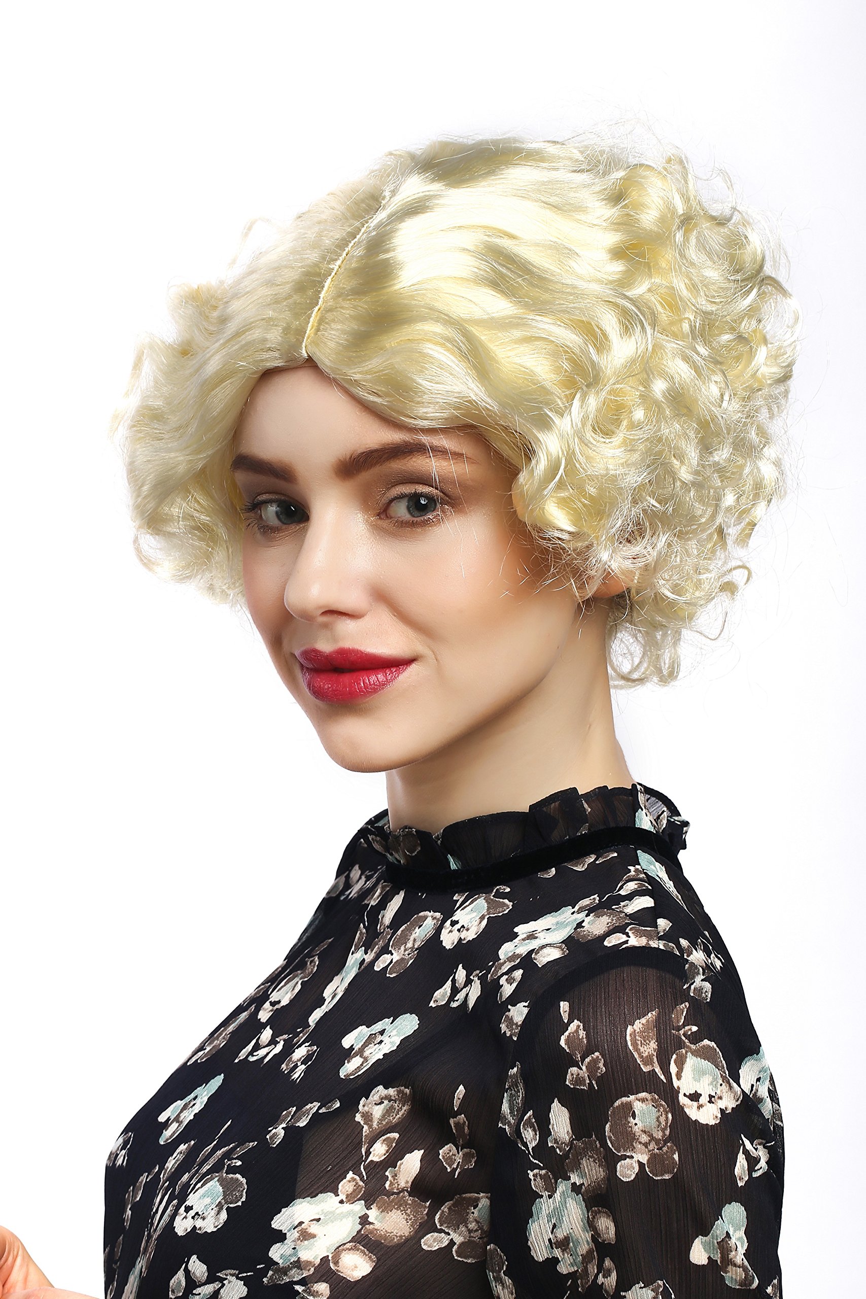 wig-me-up-90944-za615-damenper-cke-kurz-lockig-hellblond-20er-30er-charleston-25 image 2