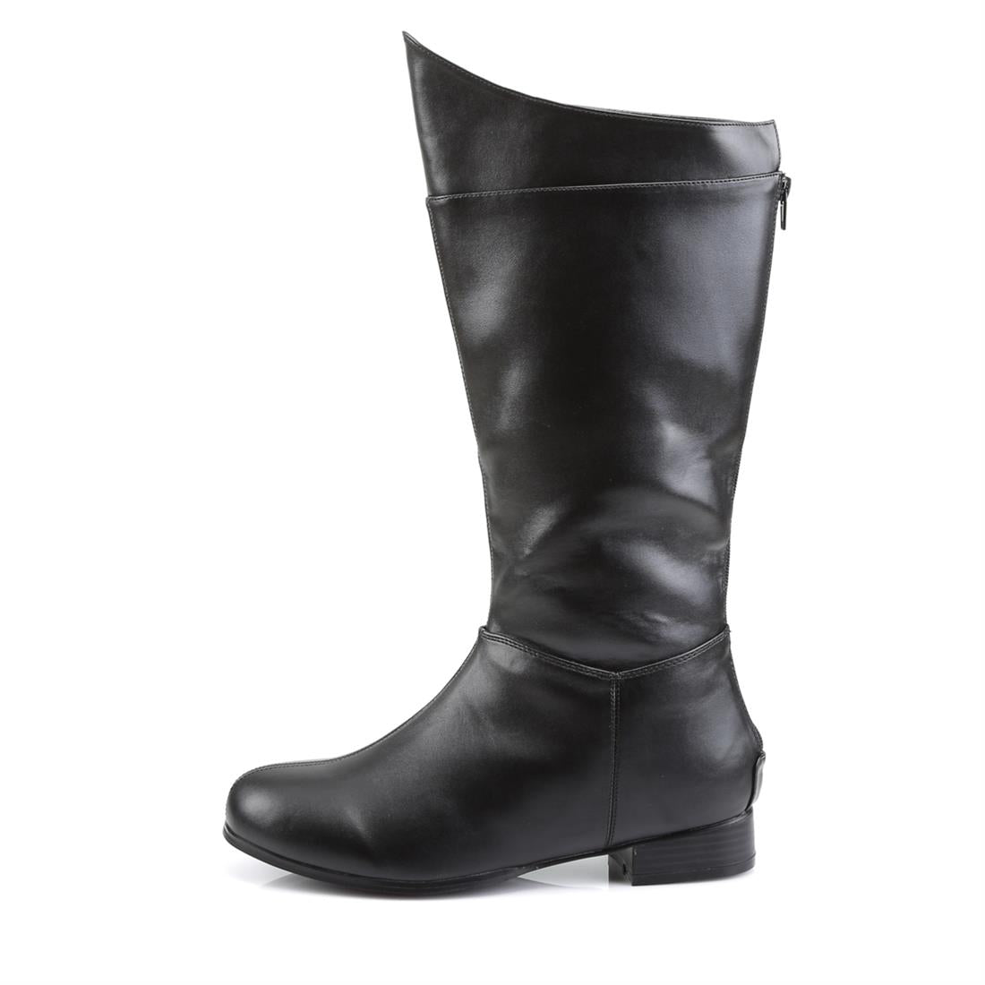 funtasma-hero-100-herren-superhero-boots-schwarz-mit-r-ckenrei-verschluss image 3
