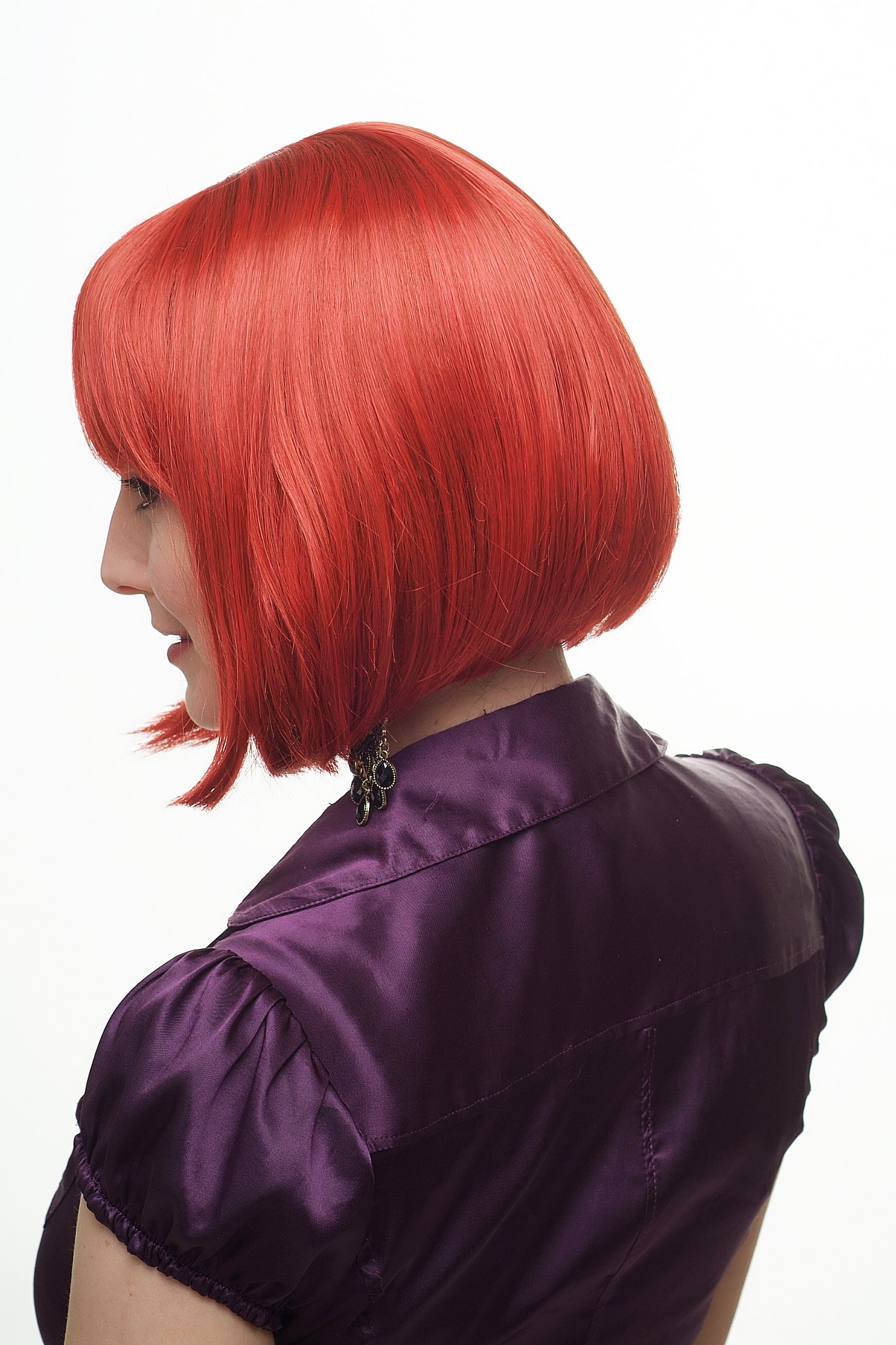 wig-me-up-2212-137-damen-per-cke-bob-rot-mit-langem-pony-25-cm image 3