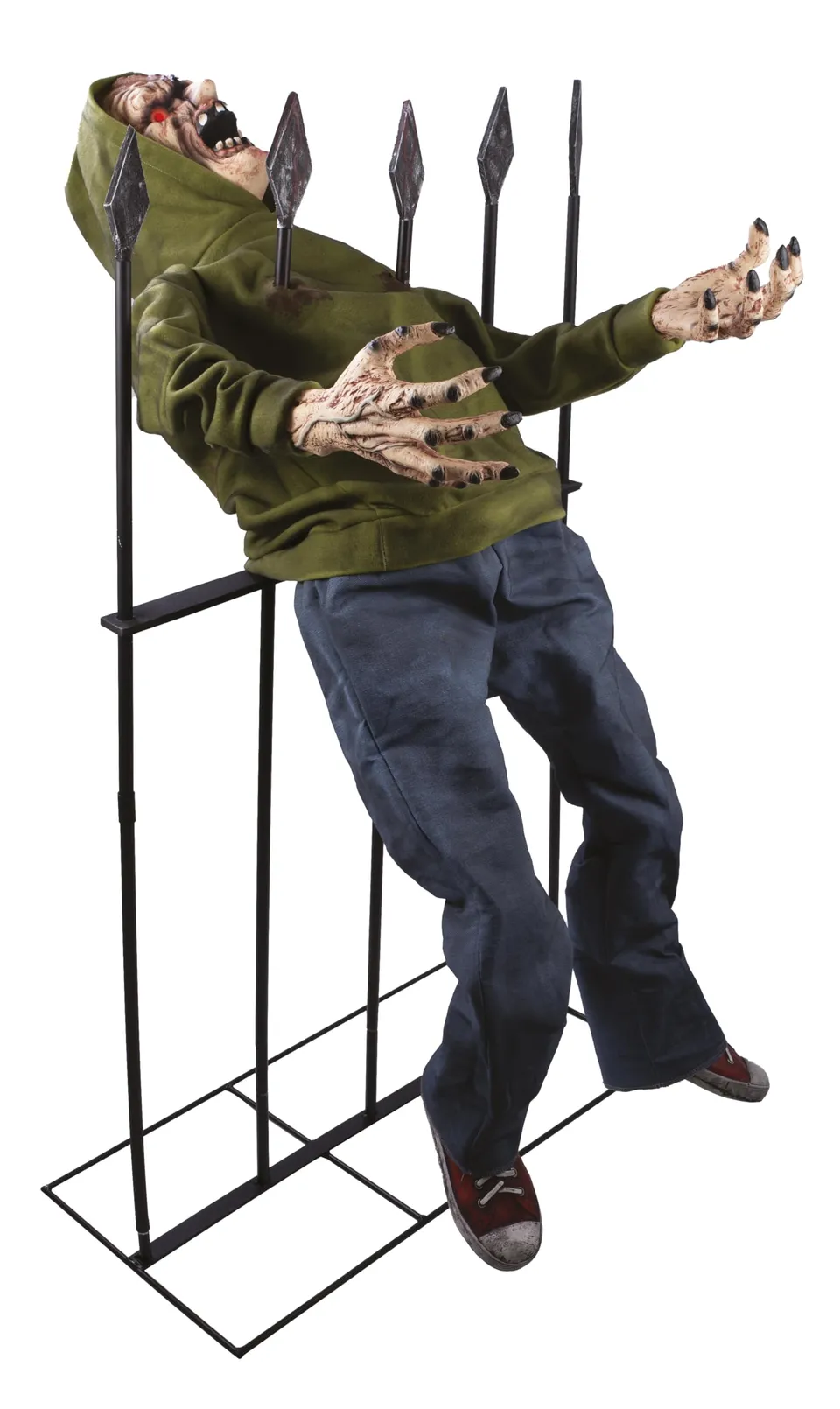 p-tit-clown-animierter-aufgespie-ter-zombie-140-cm-mit-sound-licht image 1