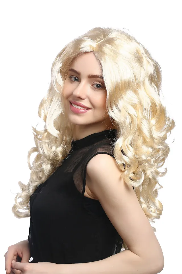 wig-me-up-90995-za88-damen-per-cke-hellblond-sehr-lang-65-cm-lockig-volumin-s image 1