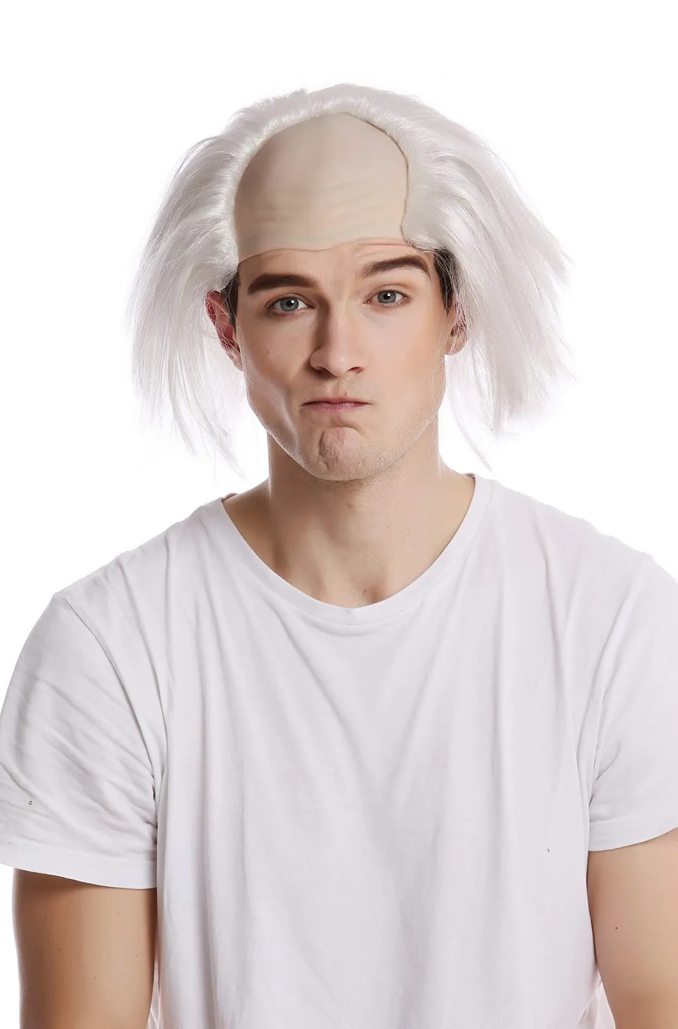 wig-me-up-91124-za68-halbglatze-per-cke-wei-einstein-igor-30-cm image 1