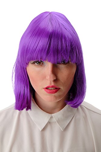wig-me-up-gfw673-f11-damenper-cke-bob-kurz-lila-30-cm-mit-pony image 5