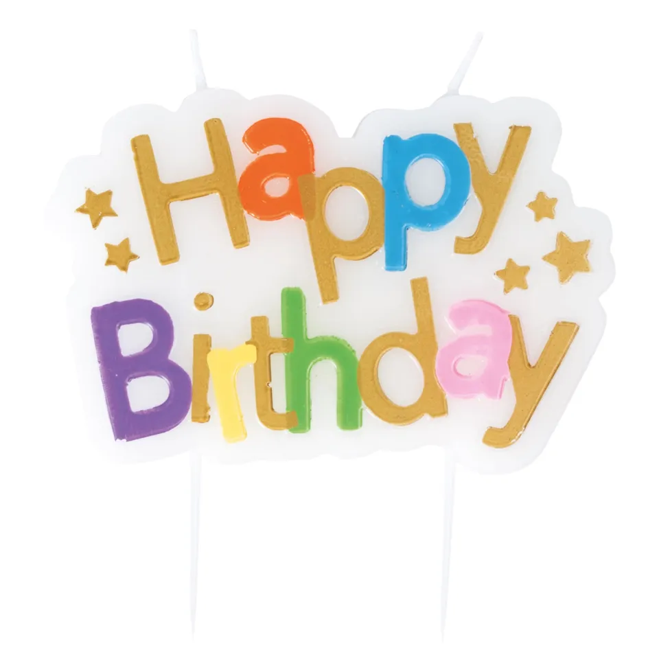 ptit-clown-23963-happy-birthday-kerze-mehrfarbig-schriftzugkerze image 1