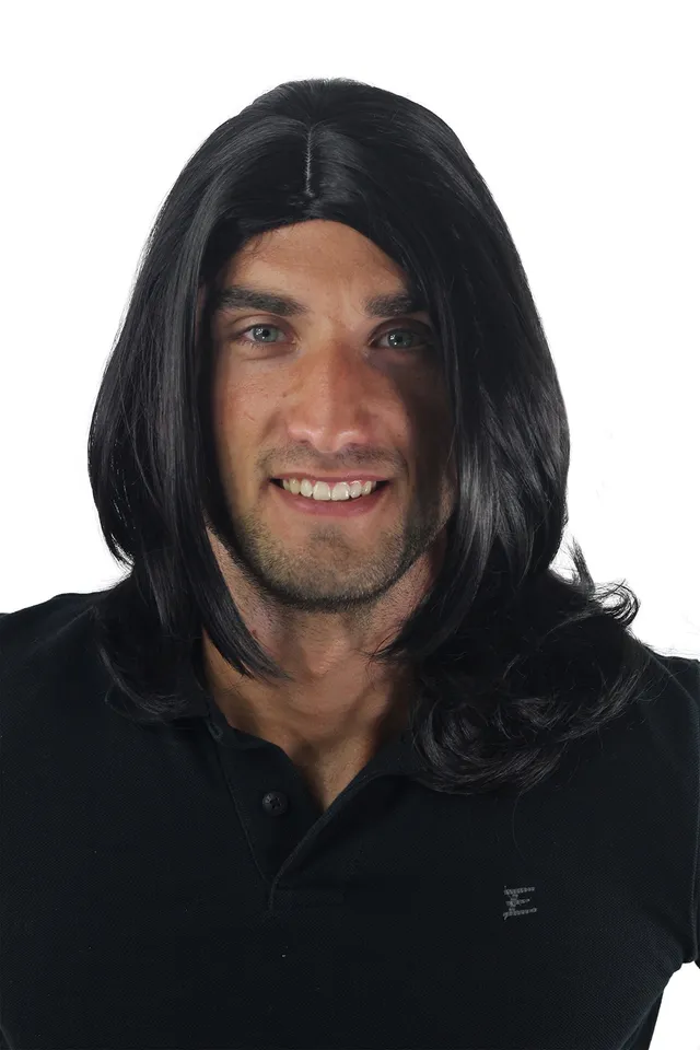 wig-me-up-gfw891-1b-herrenper-cke-lang-schwarz-mit-mittelscheitel-rockstar image 1