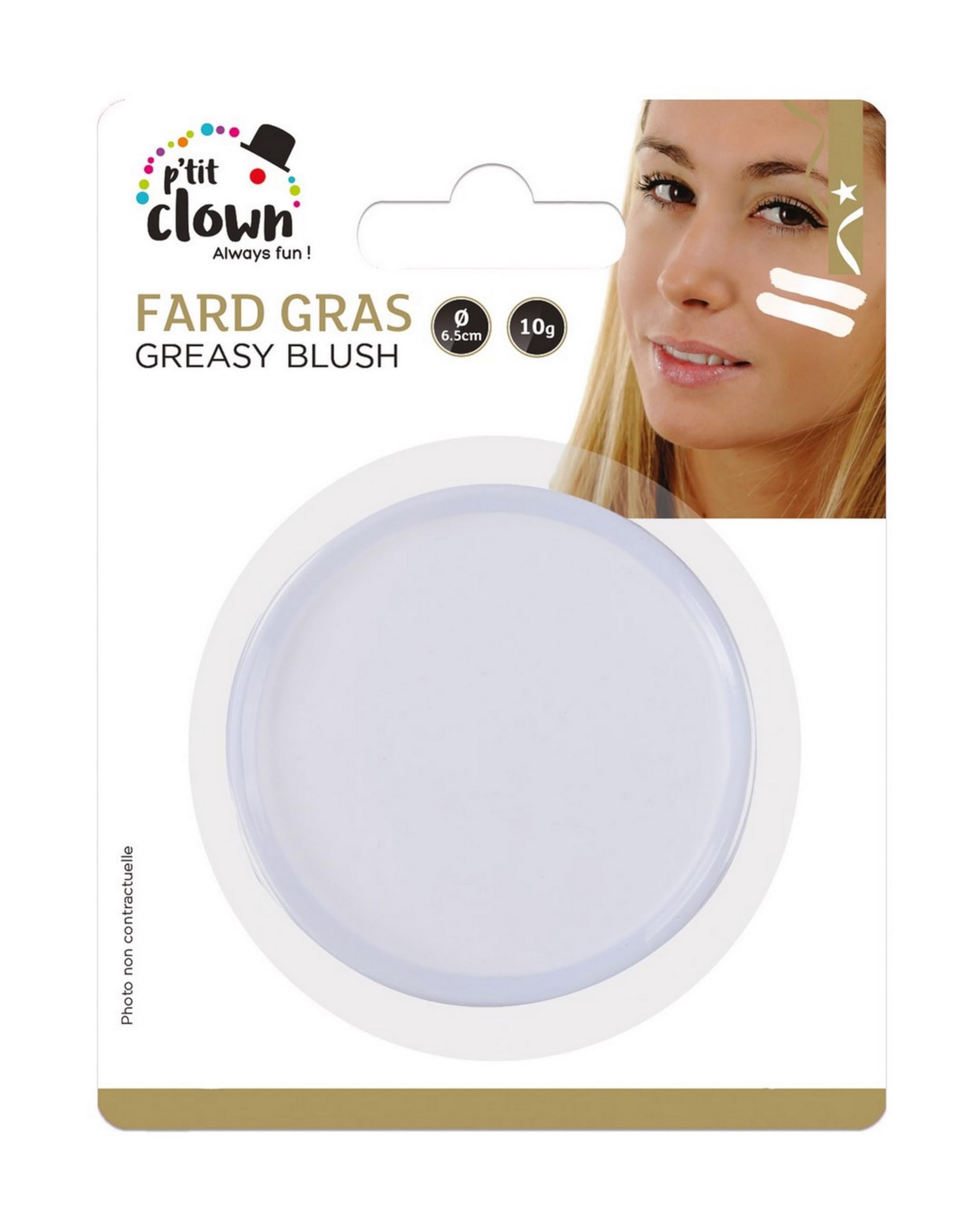 p-tit-clown-fett-palette-rund-kost-m-schminke-mehrfarbig-wei image 1