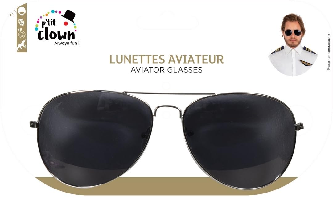ptit-clown-25971-fliegerbrille-polizist-pilot-metall image 5