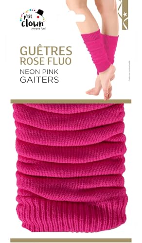 ptit-clown-70712-gamaschen-neonpink-kost-m-accessoire-paar-einheitsgr-e image 4