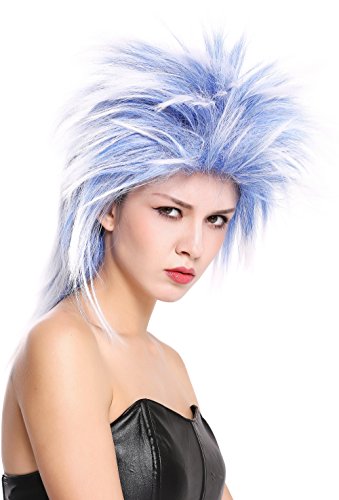 wig-me-up-90891-zac3tza60-vokuhila-per-cke-blau-wei-80er-punk-45-cm image 6