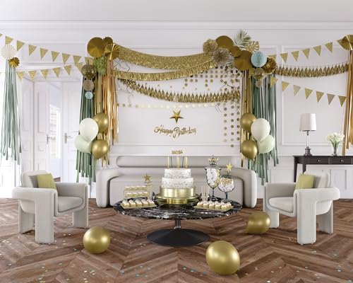 p-tit-clown-re22603-girlande-mit-pompons-gold-metallic-3-m image 6