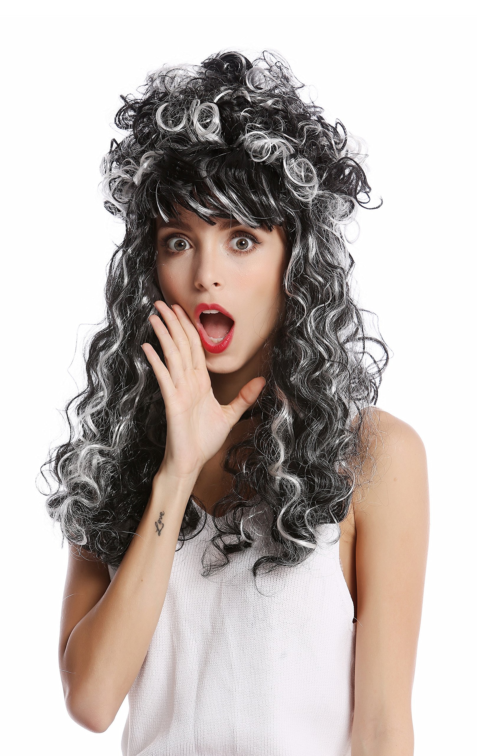 wig-me-up-per-cke-90798-barock-hochsteckfrisur-grau-schwarz-wei-60-cm image 1