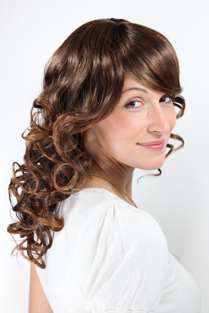 wig-me-up-f45c-2t30-damen-per-cke-braun-mix-romantik-locken-schulterlang-ca-40-c image 2