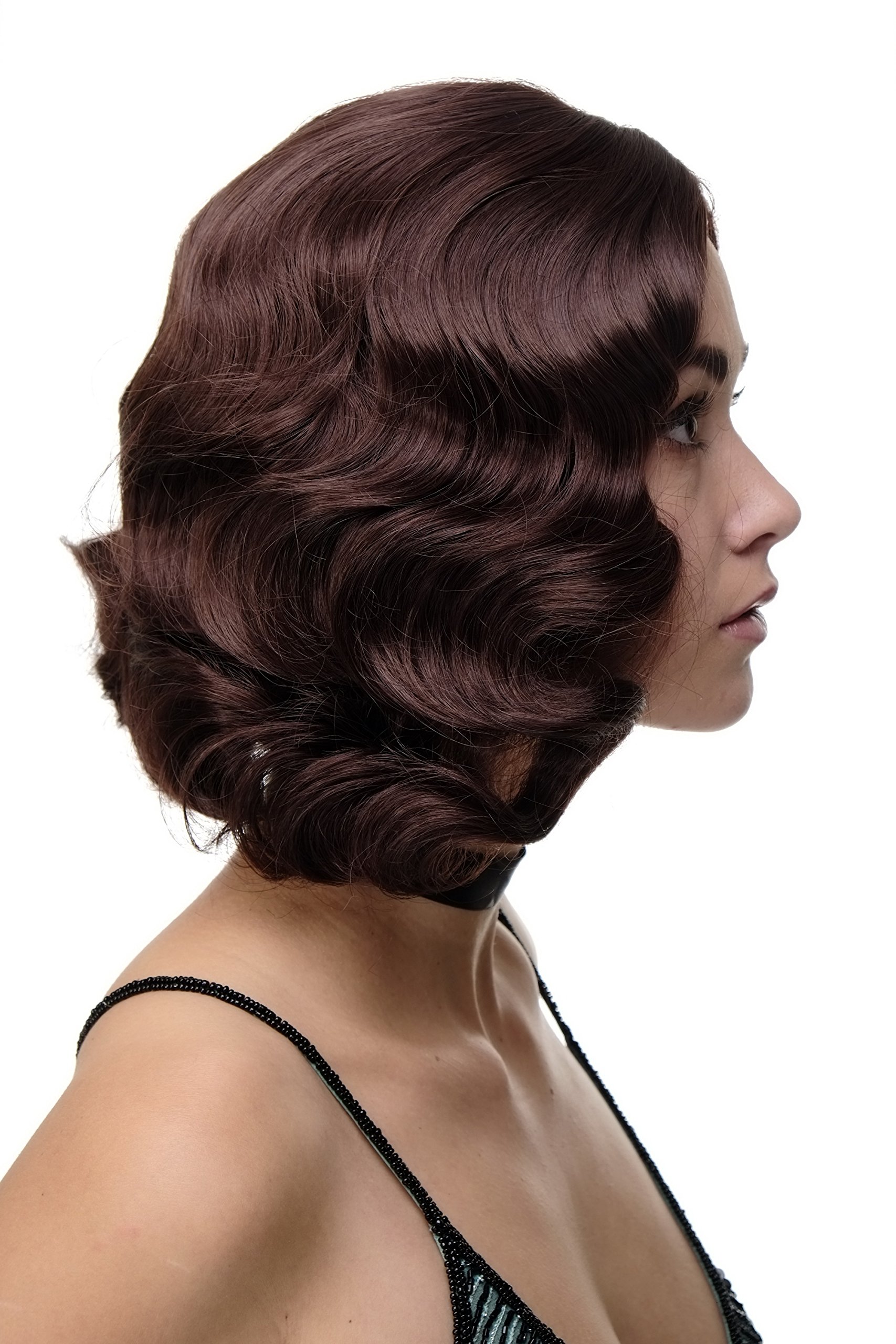 wig-me-up-gfw1726-33-damenper-cke-20er-jahre-wellen-kastanienbraun-30-cm image 2