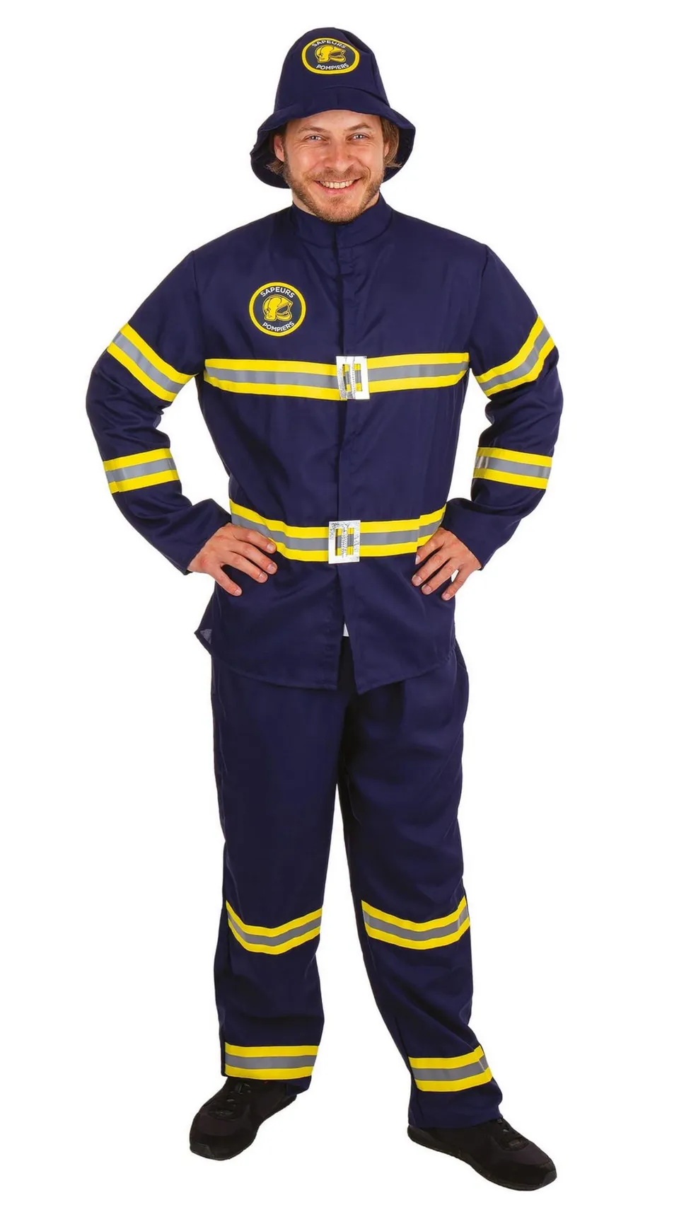p-tit-clown-feuerwehrmann-kost-m-erwachsene-blau-l-xl image 1