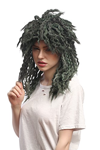 wig-me-up-90889-afro-per-cke-neptun-nixe-meerjungfrau-grau-gr-n-braun-mix image 6