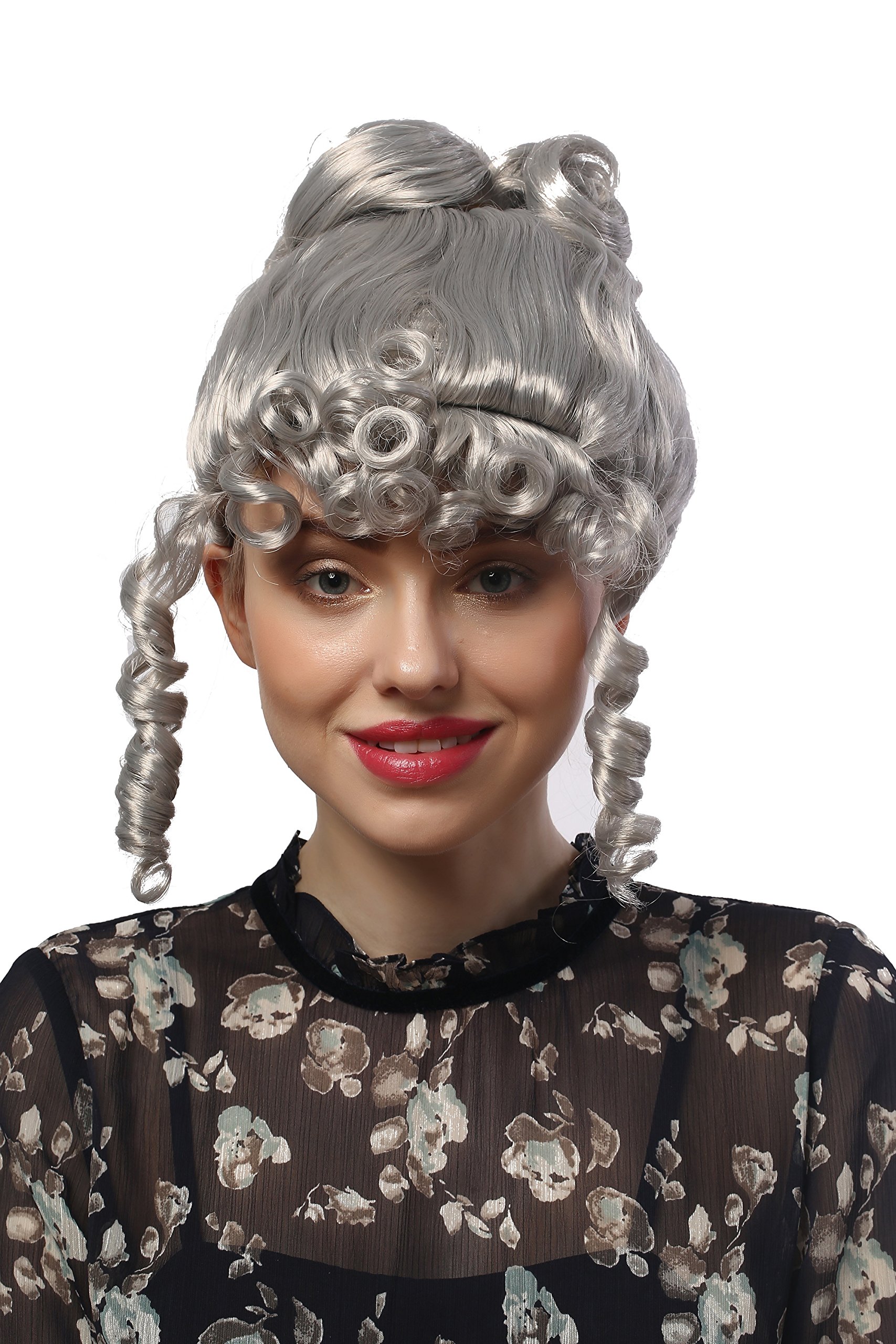 wig-me-up-90713-za68a-party-per-cke-damen-barock-silbergrau-korkenzieherlocken image 4