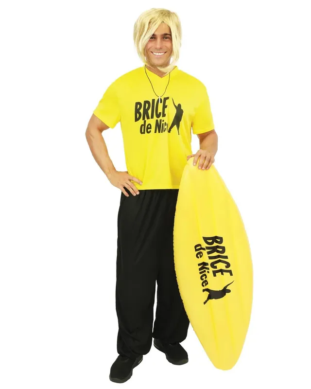 ptit-clown-brice-de-nice-aufblasbares-surfbrett-115-x-46-cm-gelb image 1