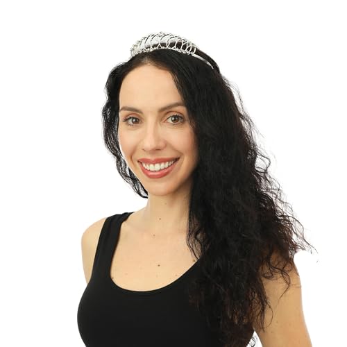 p-tit-clown-15104-prinzessinnen-diadem-luxus-versilbert-mit-strass image 6